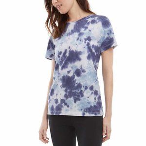 Danskin Women’s Short Sleeve Tie Dye Tee Neptune Combo NWT NEW
